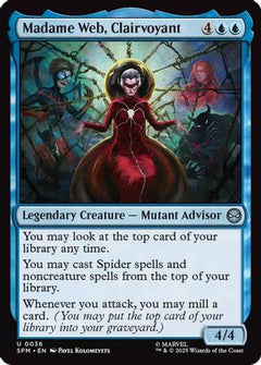 Madame Web, Clairvoyant (36) [Marvel's Spider-Man] foil - Deck Out Gaming
