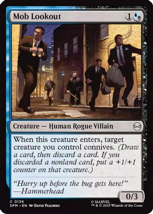 Mob Lookout (136) [Marvel's Spider-Man] - Deck Out Gaming