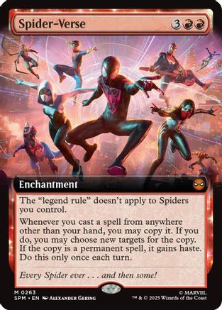 Spider-Verse (Extended Art) (263) [Marvel's Spider-Man] - Deck Out Gaming