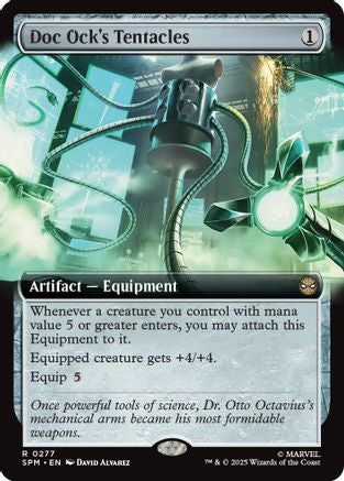Doc Ock's Tentacles (Extended Art) (277) [Marvel's Spider-Man] - Deck Out Gaming