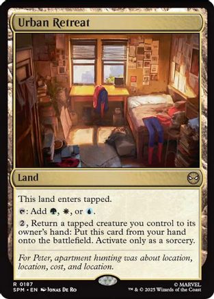 Urban Retreat (187) [Marvel's Spider-Man] - Deck Out Gaming