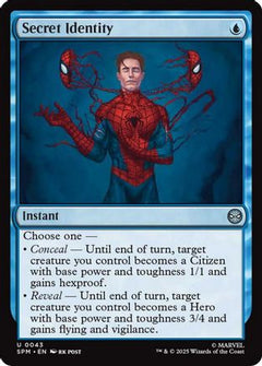 Secret Identity (43) [Marvel's Spider-Man] foil - Deck Out Gaming