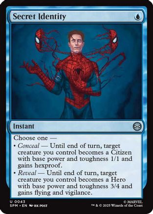 Secret Identity (43) [Marvel's Spider-Man] - Deck Out Gaming