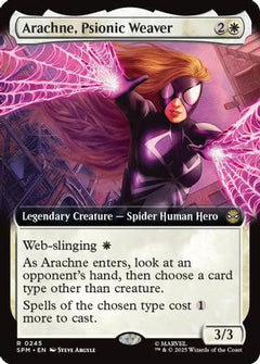 Arachne, Psionic Weaver (Extended Art) (245) [Marvel's Spider-Man] - Deck Out Gaming