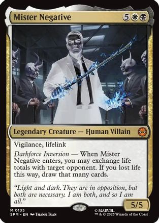 Mister Negative (135) [Marvel's Spider-Man] foil - Deck Out Gaming