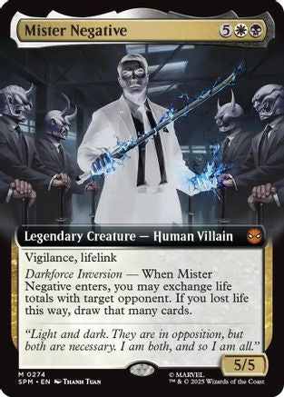 Mister Negative (Extended Art) (274) [Marvel's Spider-Man] foil - Deck Out Gaming