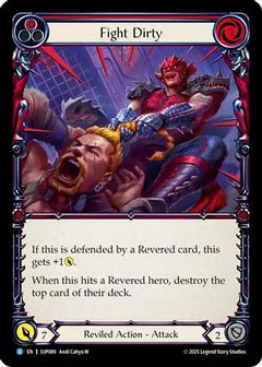 Fight Dirty (SUP089) [Super Slam] Rainbow Foil - Deck Out Gaming