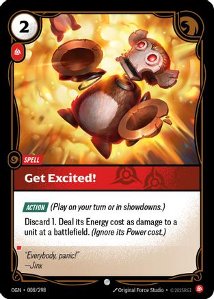 Get Excited! (008/298) [Origins] Foil
