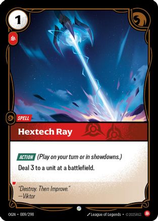 Hextech Ray (009/298) [Origins] Foil