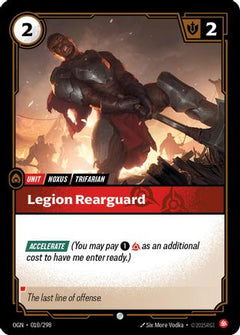 Legion Rearguard (010/298) [Origins] - Deck Out Gaming
