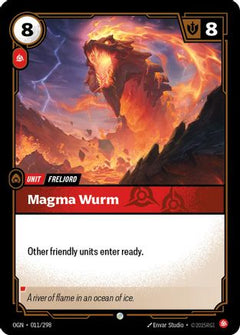 Magma Wurm (011/298) [Origins] Foil - Deck Out Gaming