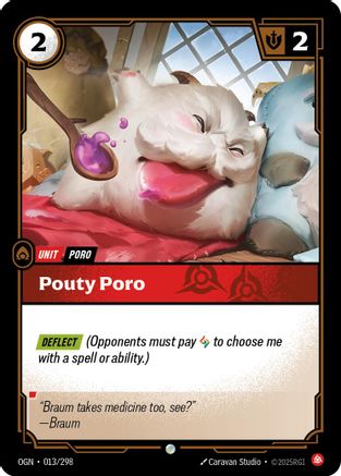 Pouty Poro (013/298) [Origins] - Deck Out Gaming