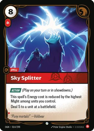 Sky Splitter (014/298) [Origins] Foil - Deck Out Gaming