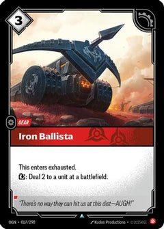 Iron Ballista (017/298) [Origins] - Deck Out Gaming