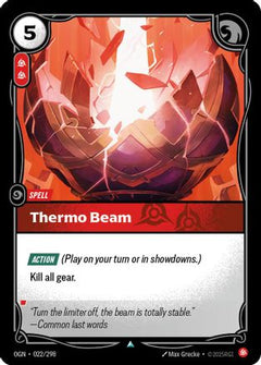 Thermo Beam (022/298) [Origins] Foil - Deck Out Gaming