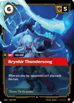 Brynhir Thundersong (026/298) [Origins] Foil - Deck Out Gaming
