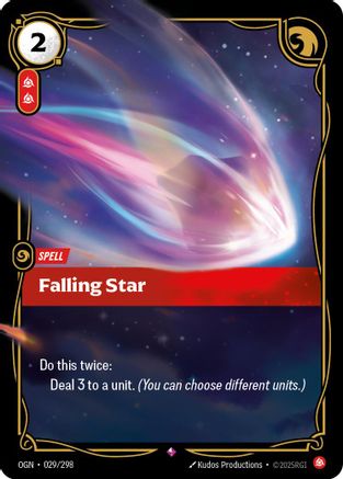 Falling Star (029/298) [Origins] Foil - Deck Out Gaming