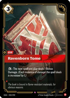 Ravenborn Tome (032/298) [Origins] Foil - Deck Out Gaming