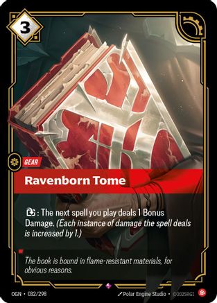 Ravenborn Tome (032/298) [Origins] Foil - Deck Out Gaming