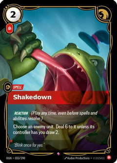 Shakedown (033/298) [Origins] Foil - Deck Out Gaming