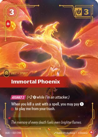 Immortal Phoenix (037/298) [Origins] Foil - Deck Out Gaming