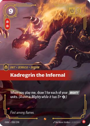 Kadregrin the Infernal (038/298) [Origins] Foil - Deck Out Gaming