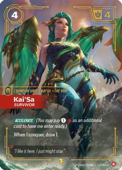 Kai'Sa - Survivor (Alternate Art) (039a/298) [Origins] Foil - Deck Out Gaming