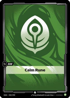 Calm Rune (042/298) [Origins] - Deck Out Gaming