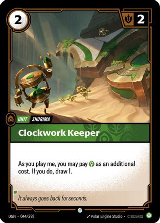 Clockwork Keeper (044/298) [Origins] Foil - Deck Out Gaming