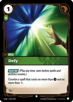 Defy (045/298) [Origins] Foil - Deck Out Gaming