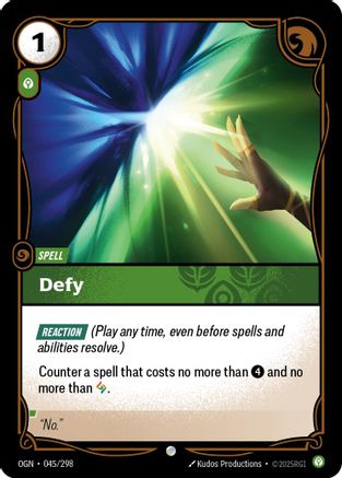 Defy (045/298) [Origins]