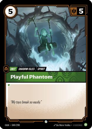 Playful Phantom (049/298) [Origins] Foil - Deck Out Gaming