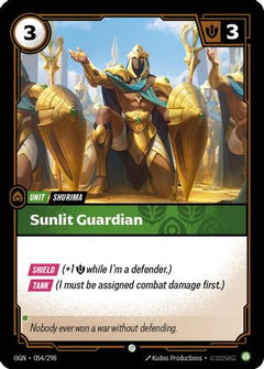 Sunlit Guardian (054/298) [Origins] Foil - Deck Out Gaming