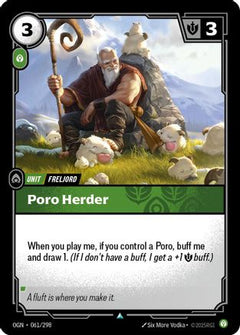 Poro Herder (061/298) [Origins] Foil - Deck Out Gaming