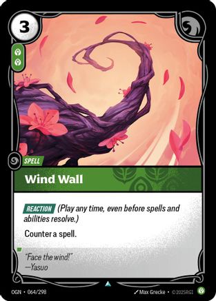 Wind Wall (064/298) [Origins] Foil - Deck Out Gaming