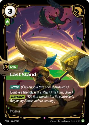 Last Stand (069/298) [Origins] Foil