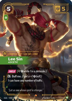 Lee Sin - Ascetic (078/298) [Origins] Foil - Deck Out Gaming