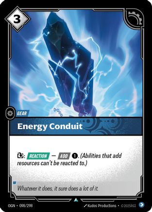 Energy Conduit (098/298) [Origins]