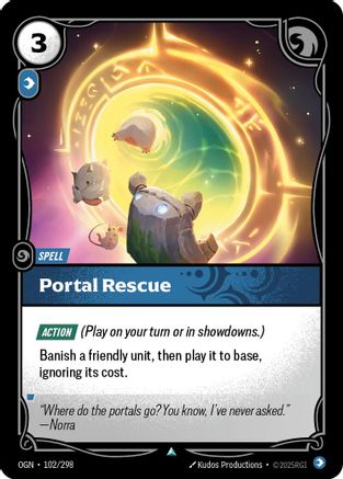 Portal Rescue (102/298) [Origins] Foil - Deck Out Gaming
