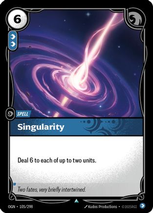 Singularity (105/298) [Origins] Foil - Deck Out Gaming
