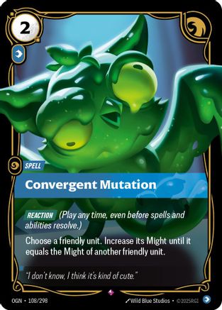 Convergent Mutation (108/298) [Origins] Foil