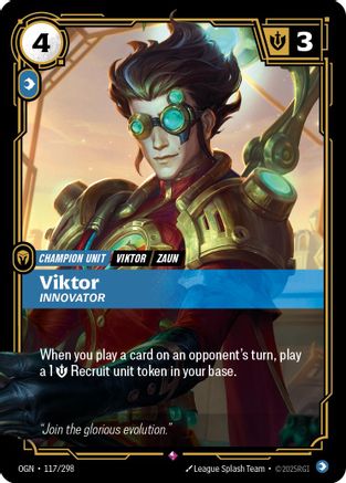 Viktor - Innovator (117/298) [Origins] Foil - Deck Out Gaming