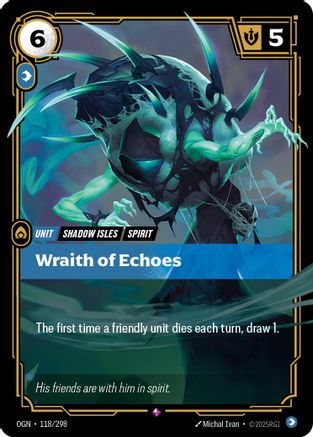 Wraith of Echoes (118/298) [Origins] Foil - Deck Out Gaming
