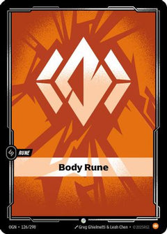 Body Rune (126/298) [Origins] - Deck Out Gaming