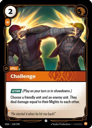 Challenge (128/298) [Origins] Foil