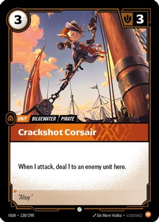 Crackshot Corsair (130/298) [Origins] - Deck Out Gaming