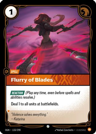 Flurry of Blades (133/298) [Origins] - Deck Out Gaming