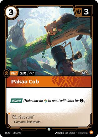 Pakaa Cub (135/298) [Origins] Foil - Deck Out Gaming
