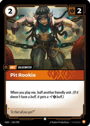 Pit Rookie (136/298) [Origins] Foil - Deck Out Gaming
