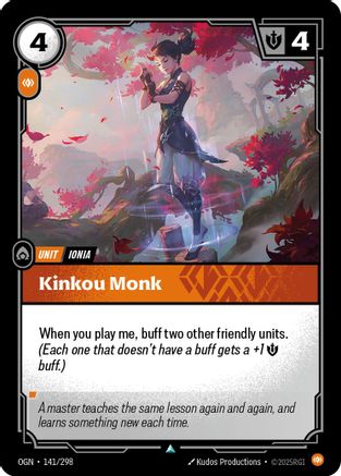 Kinkou Monk (141/298) [Origins] Foil - Deck Out Gaming